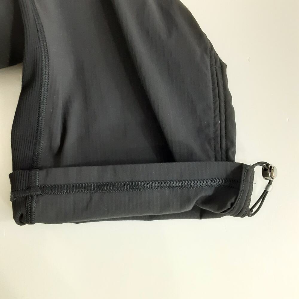Lululemon Dance Studio Mid Rise Cropped Pants Black Womens 12 - Picture 5 of 11